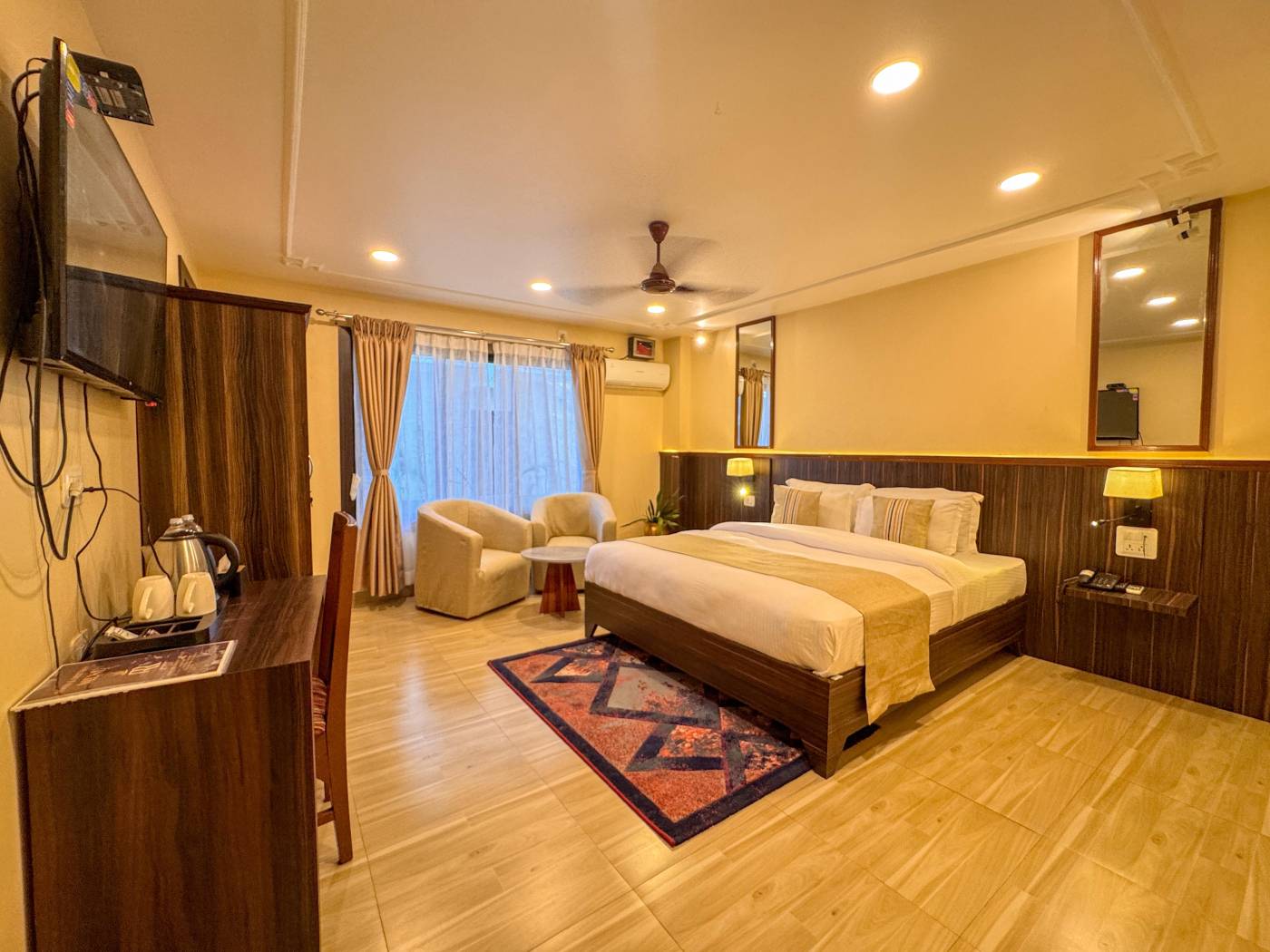 Deluxe King Room only
