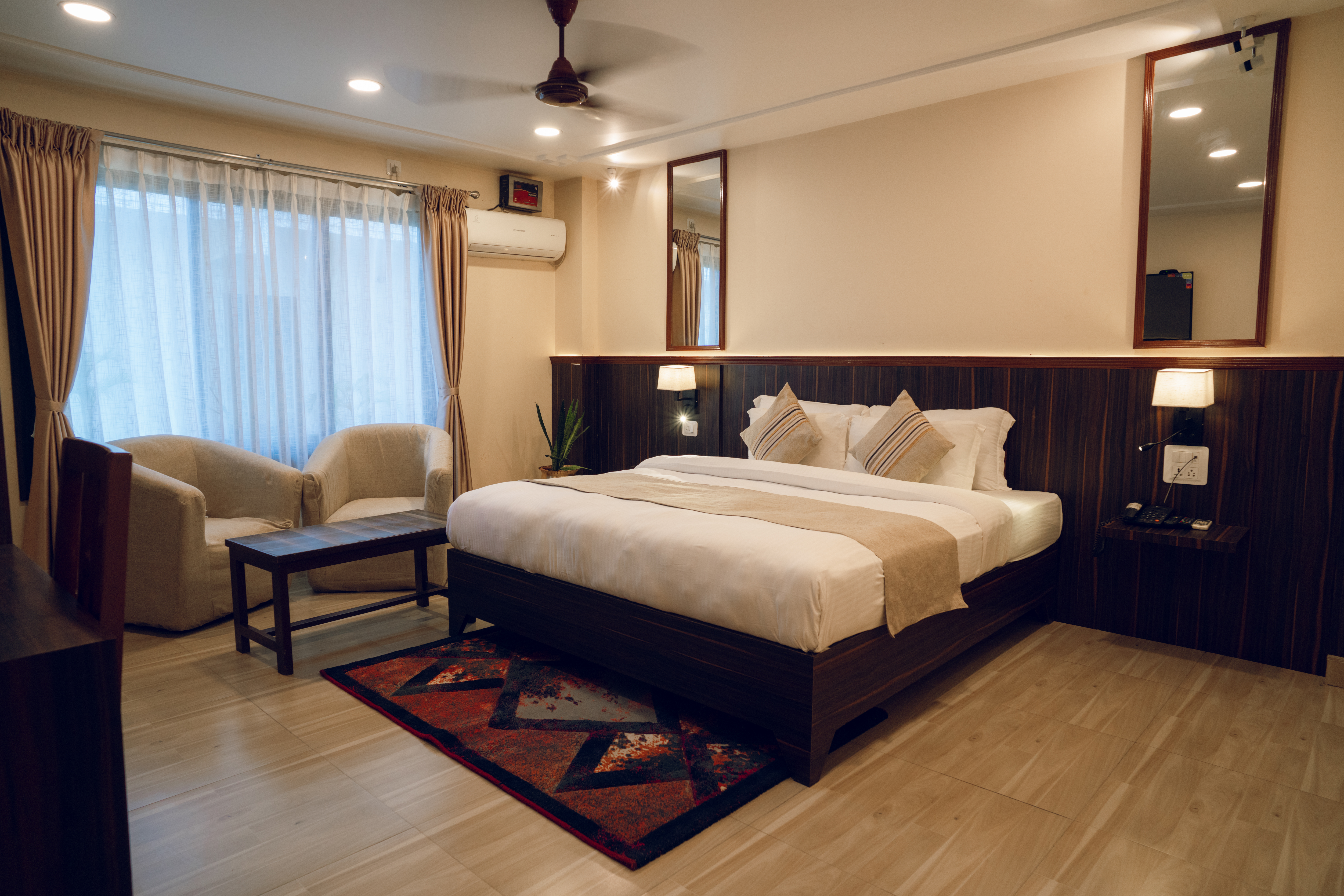 Deluxe King Room only